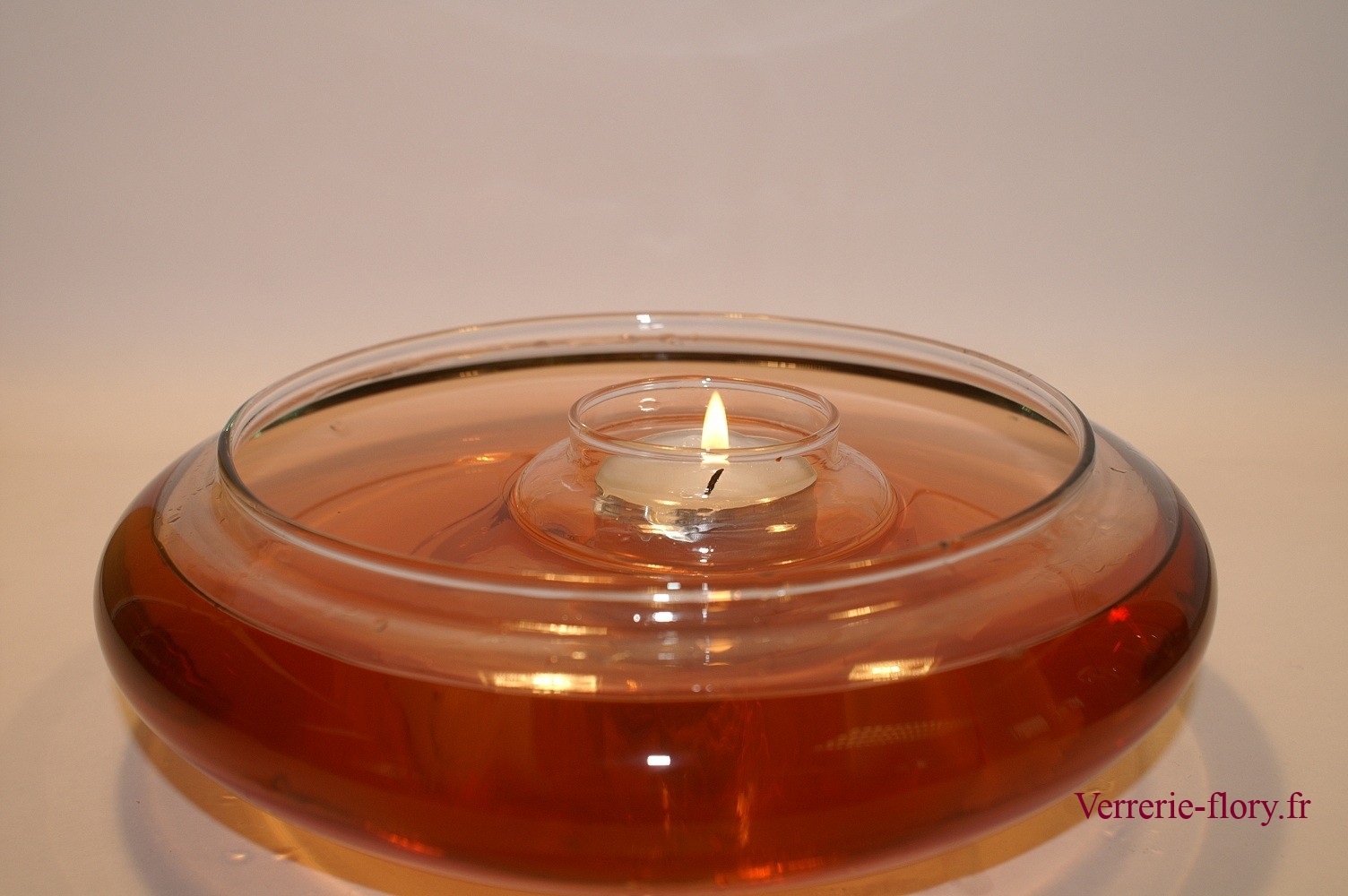 pot bougie flottant 