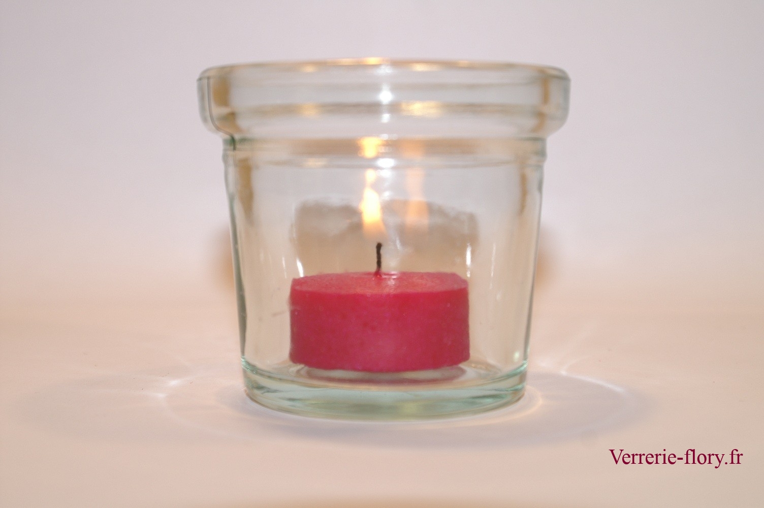 pot bougie rond 