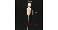 bouchon spray pour tube  essai diamtre 20 mm