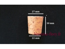 bouchon de lige h 30 mm