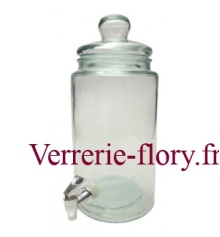 bonbonne-cylindrique-avec-robinet-6-litres 5157g
