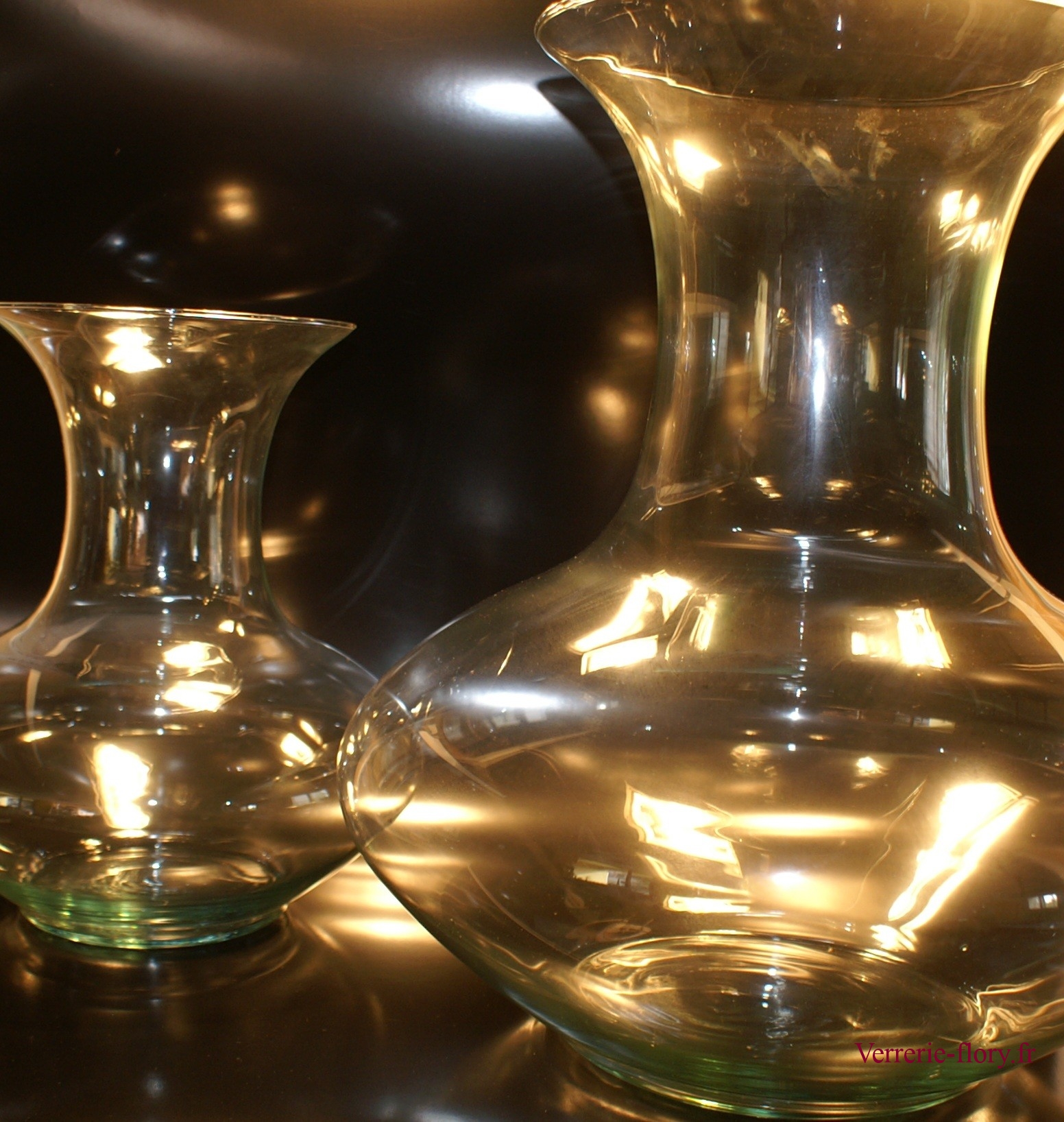 vase sienne bas